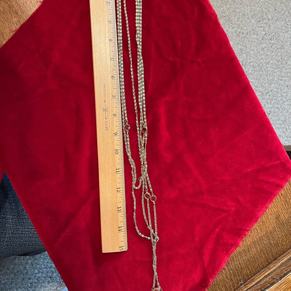 Vintage “Goldette” Elegant Layered Necklace - Picture 2 of 5